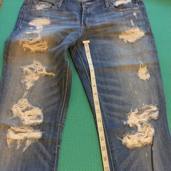 Abercrombie & Fitch Pants‎ Ripped Destroyed Jeans - Picture 7 of 7